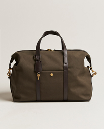 Mismo M/S Avail 48h Nylon Weekendbag Navy/Dark Brown