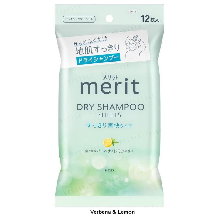 Kao - Merit Day+ Droogshampoo Sheets