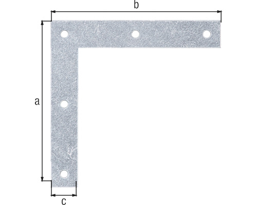 Meubelbeugel 100x100x15 mm sendzimir verzinkt 1 stuk