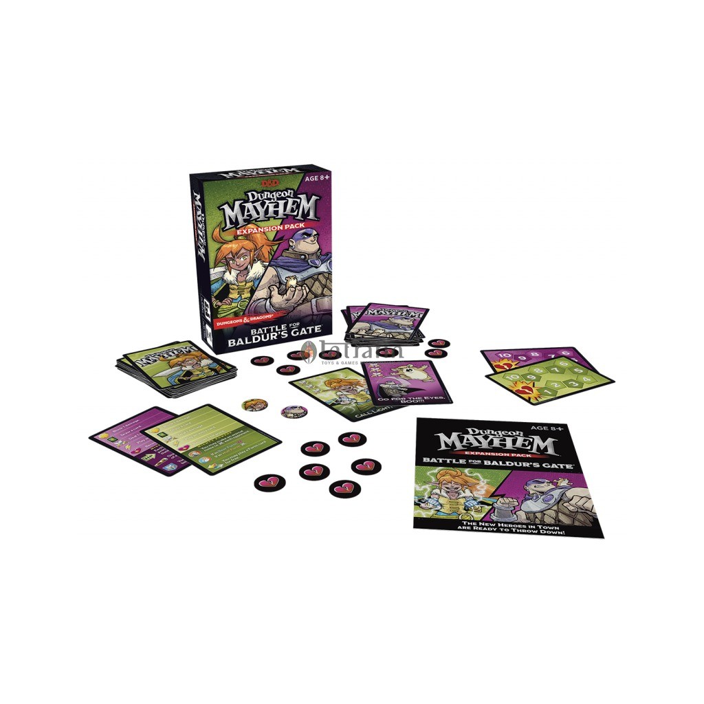 Dungeon Mayhem Card Game Battle for Baldur's Gate
