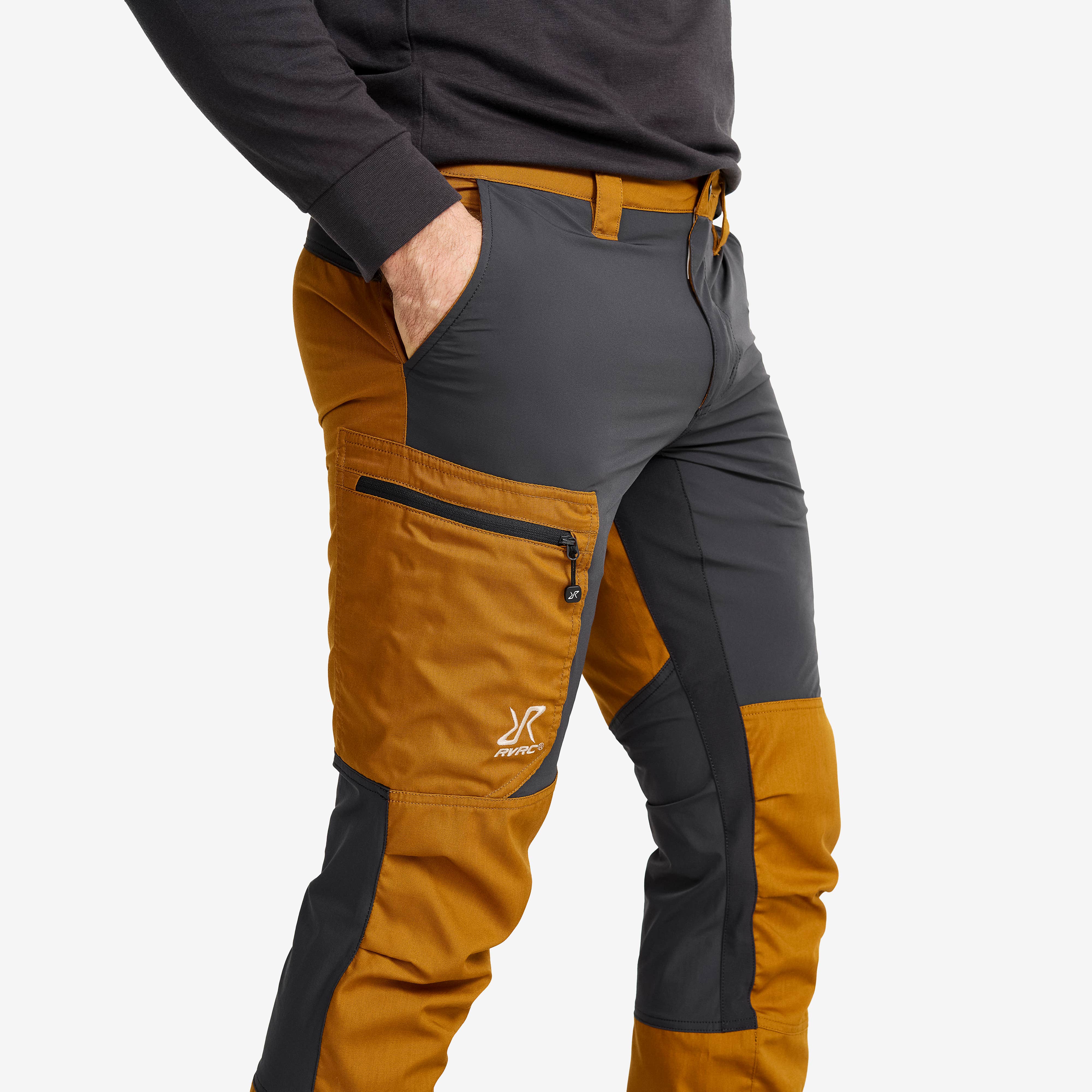 Rambler Lightweight Pants Herre Golden Brown/Anthracite