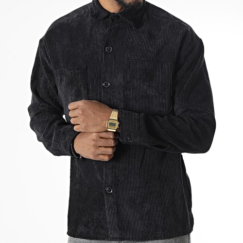 Surchemise Velours Noir