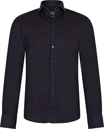 Cavallaro Piqué Overhemd Zwart 110999116-999000 kopen