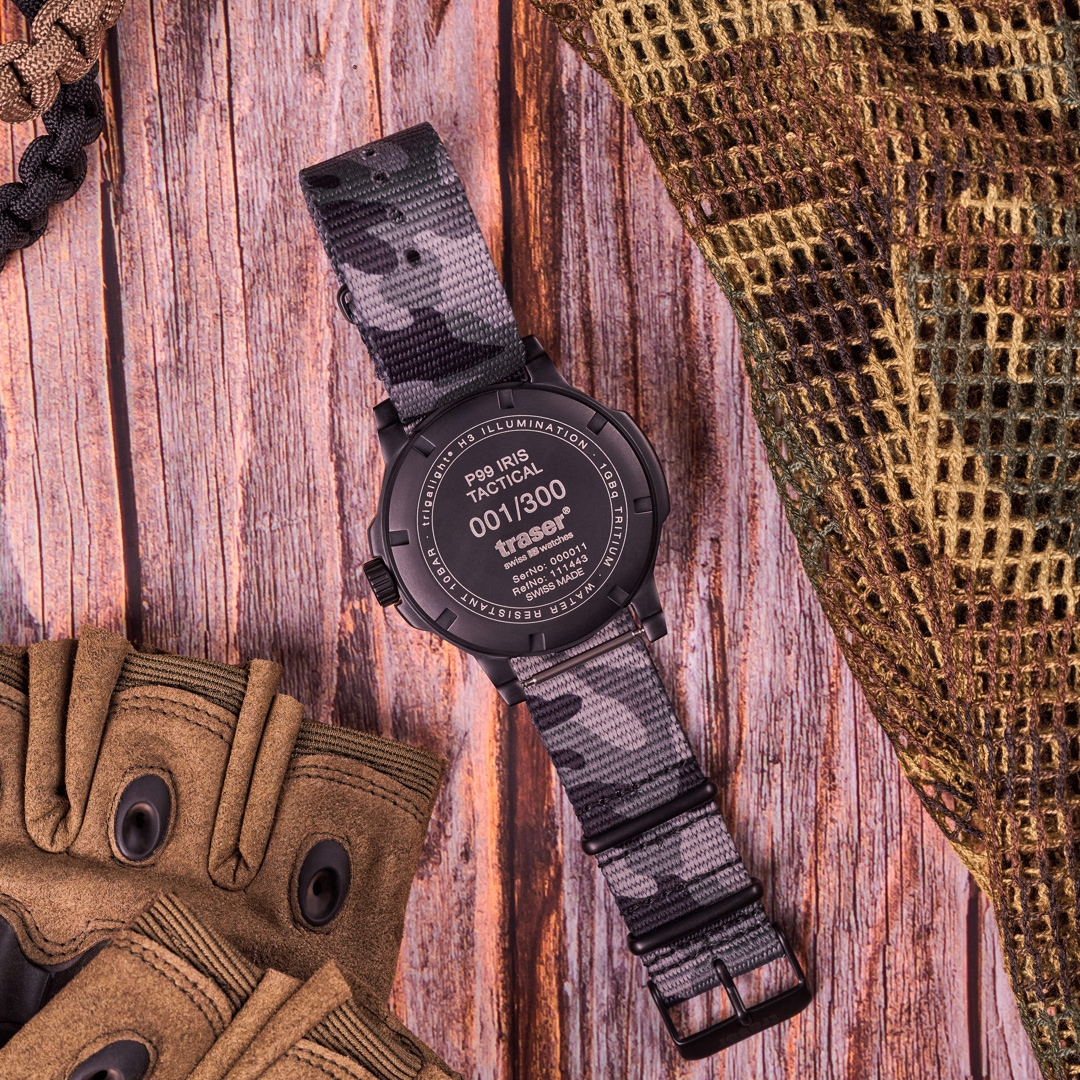 traser P99 Iris Tactical Camo Grey