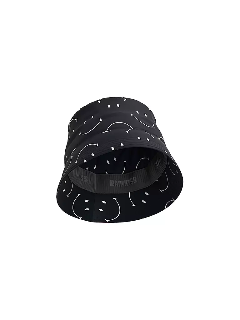 RAINKISS Fischerhut -  Bucket Hat Classic Smile schwarz