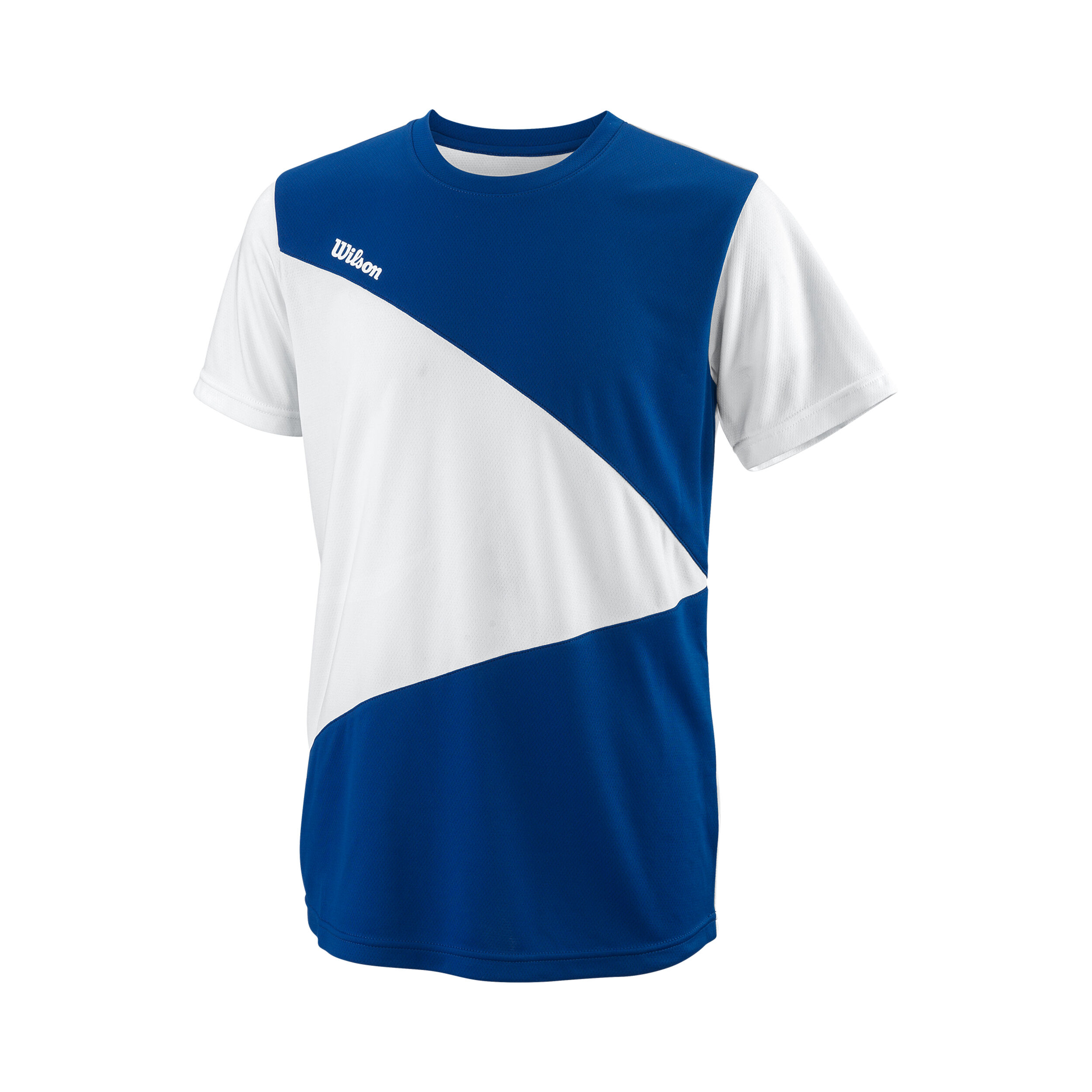 Wilson Team T-shirt Garçons - Bleu , Blanc