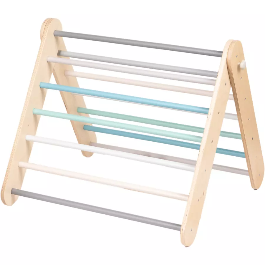 LEG & GO Kletterdreieck – Kletterwand (schwedisch) 2in1, pastell