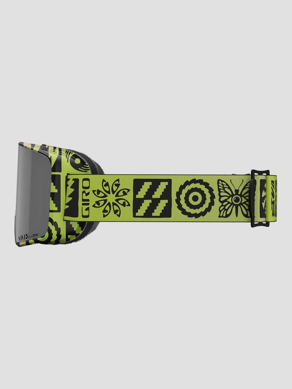 Giro Method Glow Green Shelter Pro Goggle vivid onyx