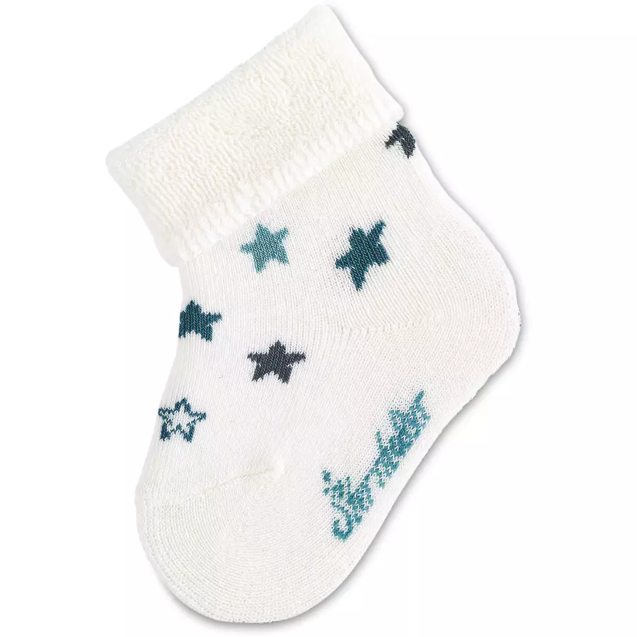 Sterntaler Baby-Söckchen Doppelpack Elia anthrazit melange