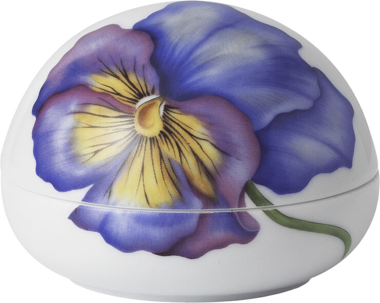 Royal Copenhagen Bonbonniere - Stedmoderblomst Multi