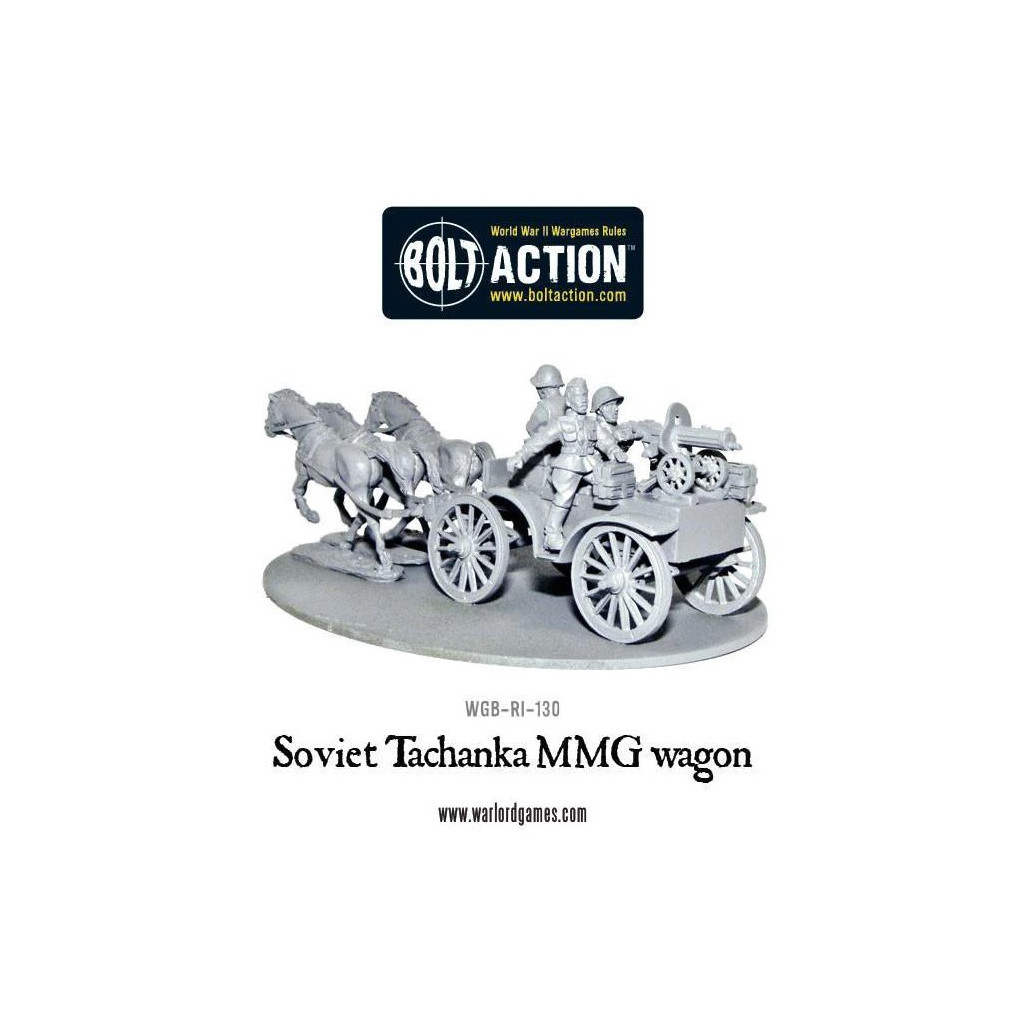 Bolt Action - Soviet Tachanka MMG wagon