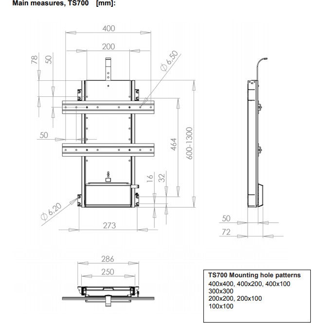 Penn Elcom TV lift voor flightcase 2