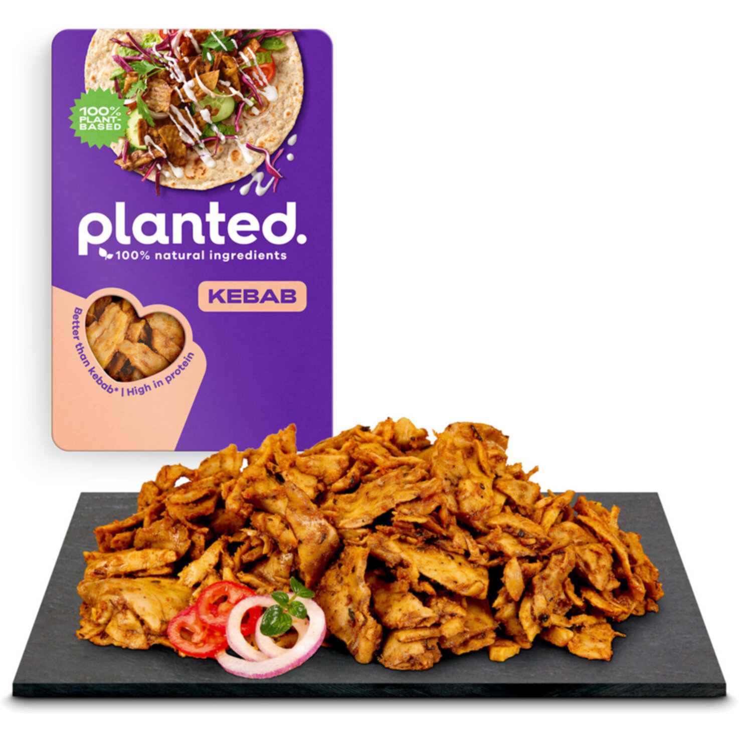 Planted vegane Alternative zu Kebab -