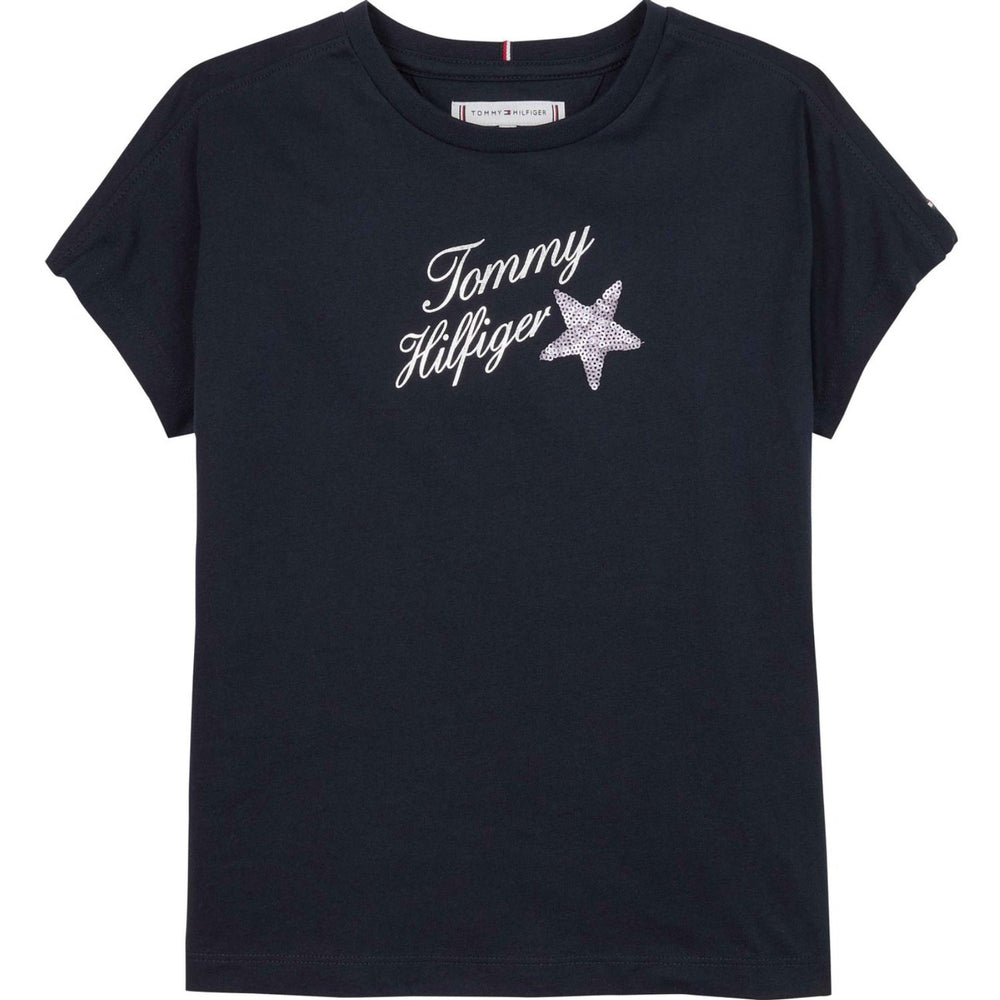 Køb Tommy Hilfiger Desert Sky Sequins Foil T-Shirt