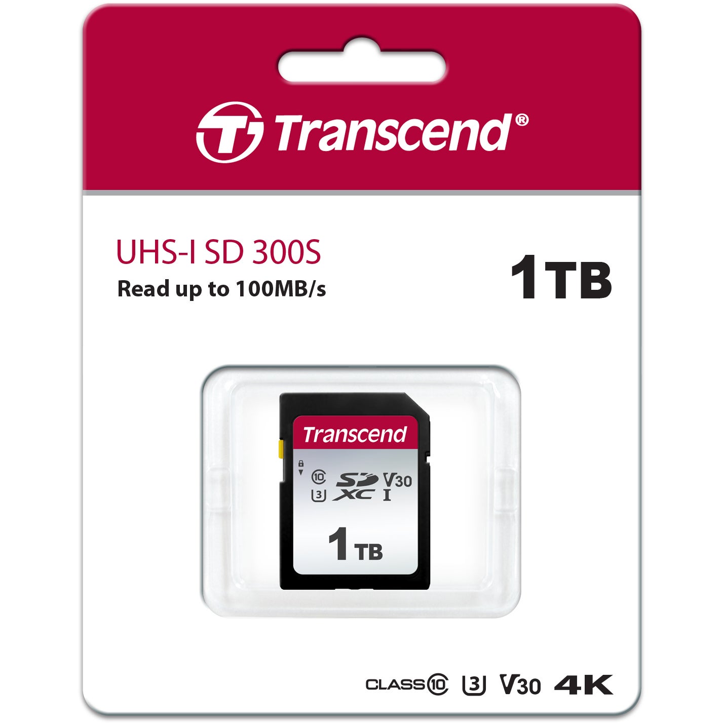 Transcend SDC300S UHS-I U3 SD-kaart 1 TB