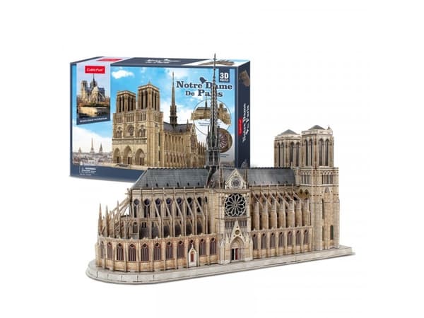 Cubic Fun 3D-puslespill Notre Dame De Paris