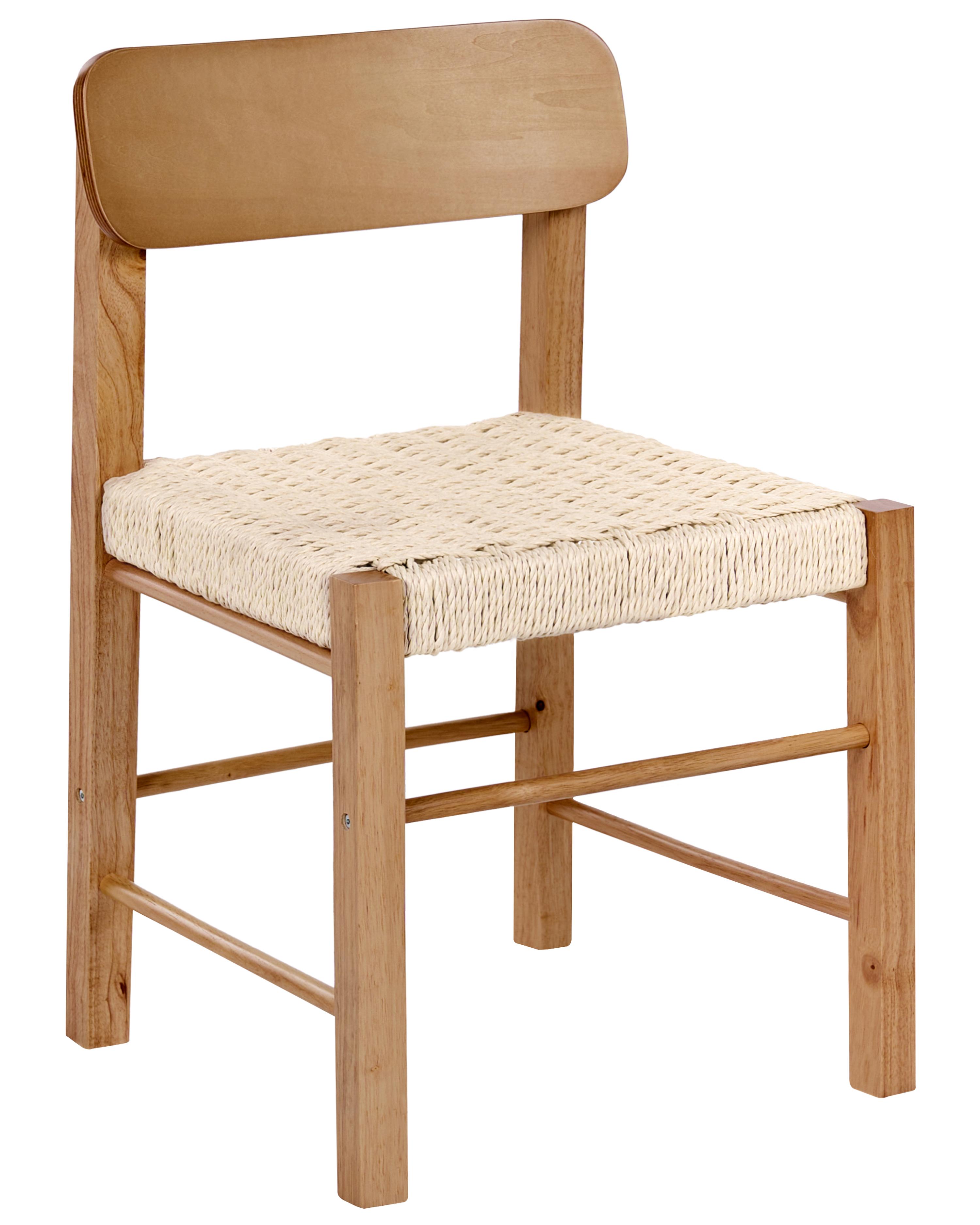 Set van 2 eetkamerstoelen ALLOS Hout Bruin