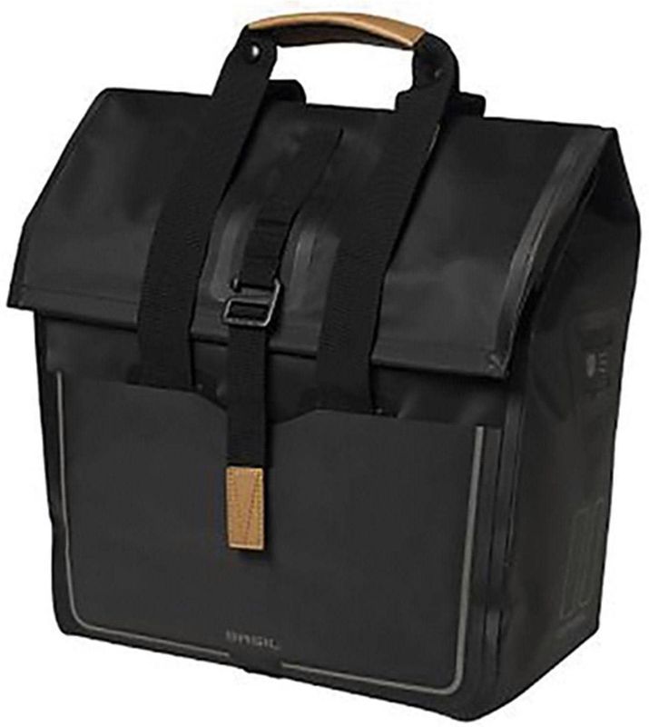 Fietstas Basil Urban Dry Shopper 20 Liter 34 X 16 X 48 cm - Matt Black