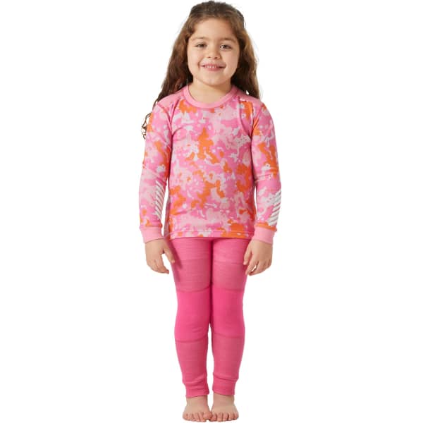 Ensemble thermique HELLY HANSEN K GRAPHIC LIFA MERINO SET DRAGON FRUIT