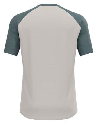 T-shirt Technique Odlo Ascent Performance Wool 125 Gris