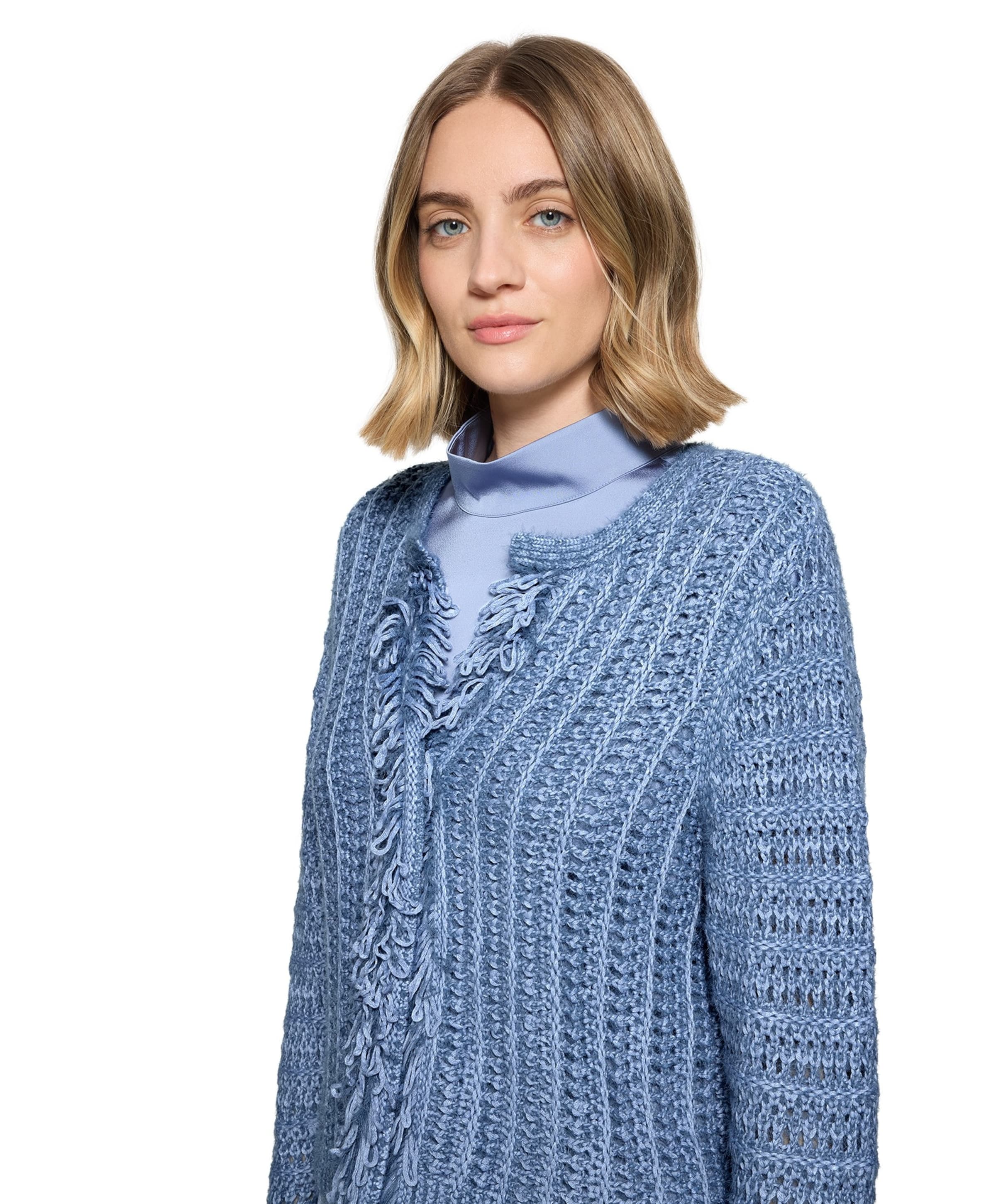 Betty Barclay Dames vest blauw