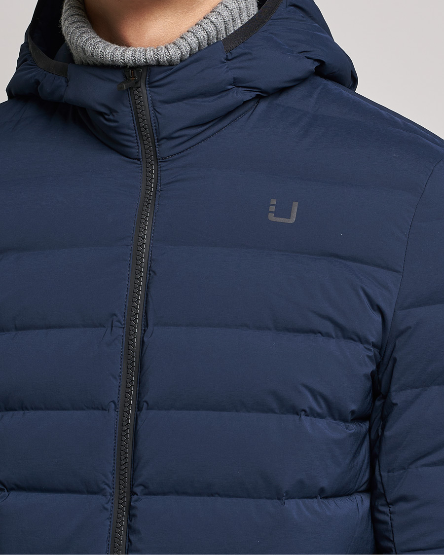 UBR Sonic Delta Hooded Jacket Navy
