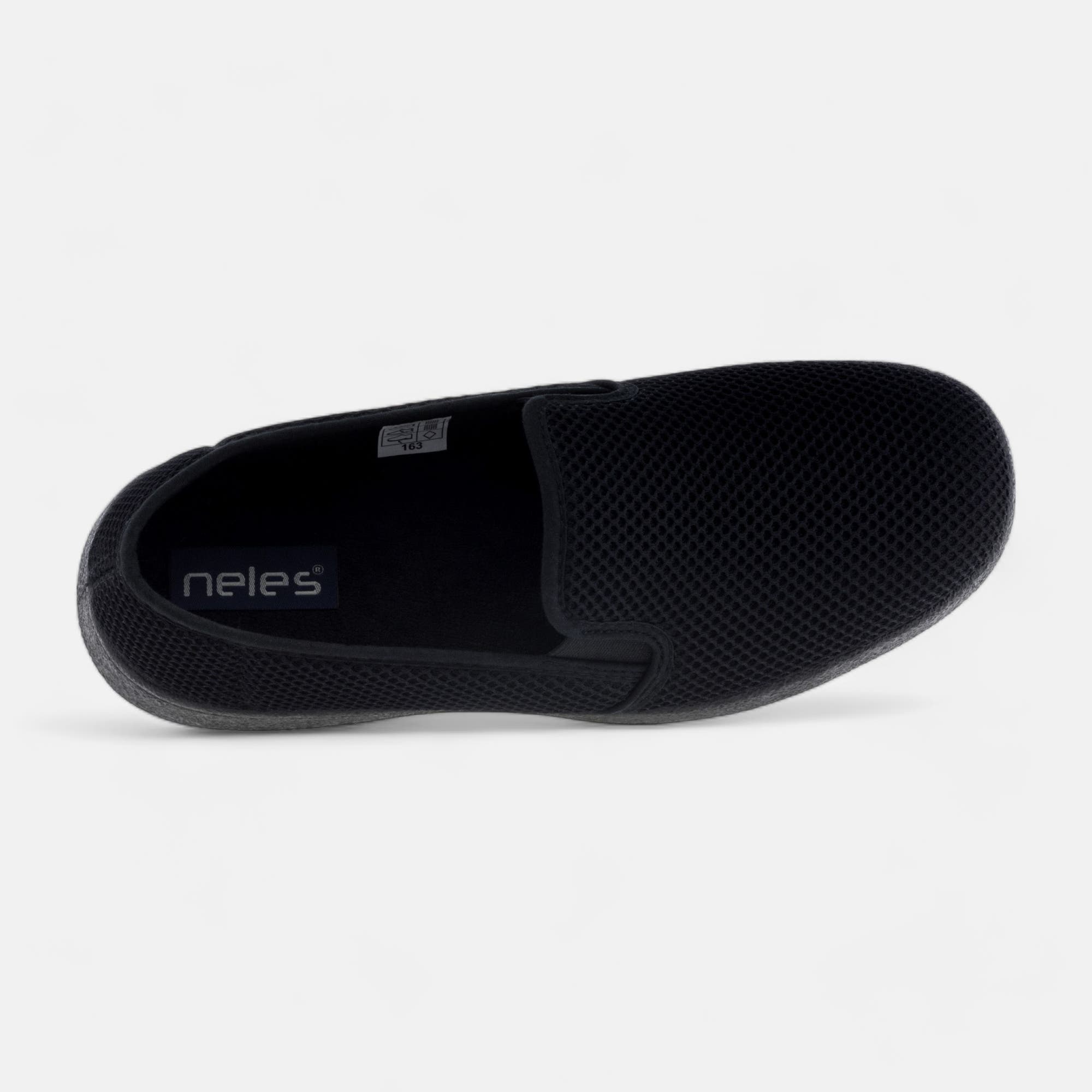 Pantoufles pieds sensibles Homme noir