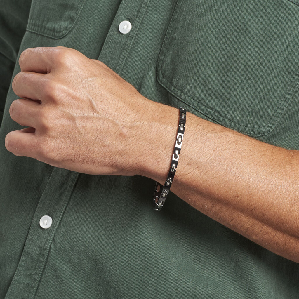 Bracelet Jourdan Homme Dinema Acier Argente