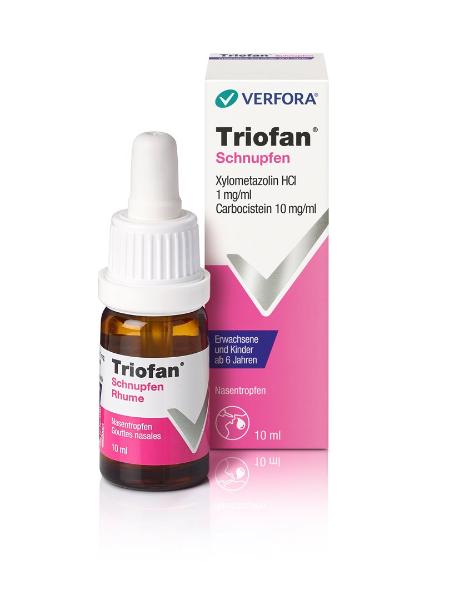 TRIOFAN Schnupfen Gtt Nas Erwachsene und Kinder ab 6 Jahren Pip Fl 10 ml