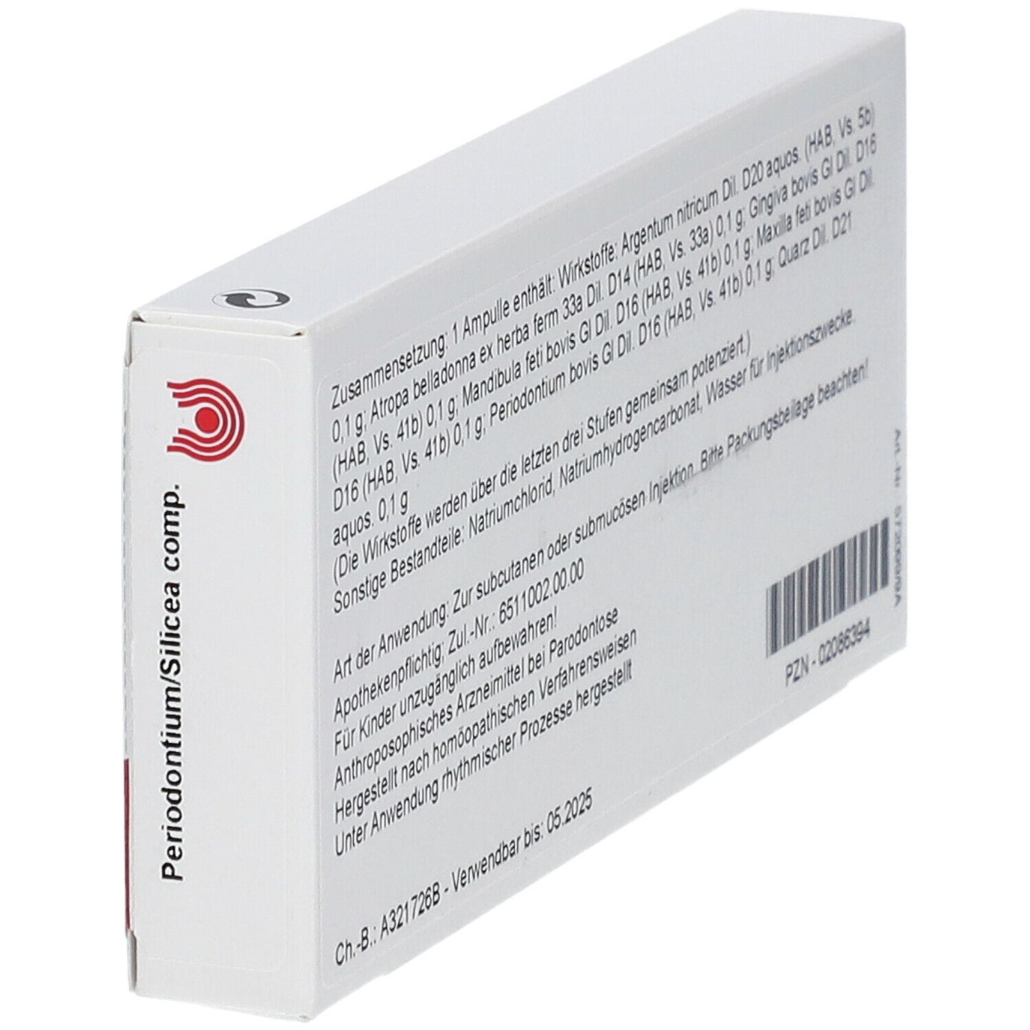Wala® PERIODONTIUM/ Silicea Comp. Amp.