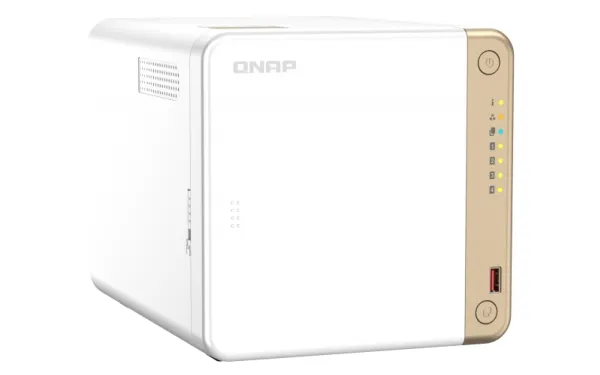 QNAP TS-462 - NAS-server - 4 bays - SATA 6Gb/s - RAID 0, 1, 5, 6, 10, JBOD - RAM 4 GB - 2.5 Gigabit Ethernet - iSCSI support