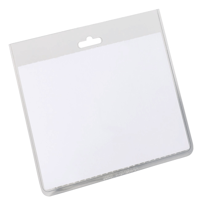 Durable Namensschilder ohne Clip, 60 x 90 mm, 20 Stück