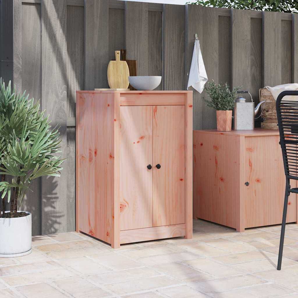 vidaXL Keukendeur bruin 50 x 9 x 82 cm massief Douglassparrenhout