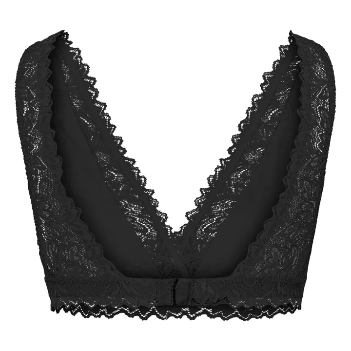 Nénés Soutien-Gorge d'Allaitement Jim New Coton Bio | Noir