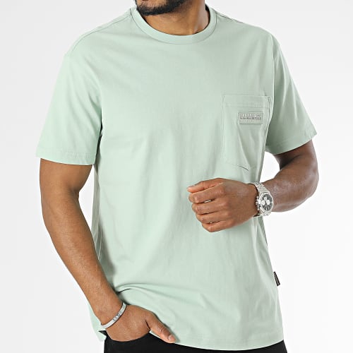 Tee Shirt Poche Morgex A4GBP Vert Clair