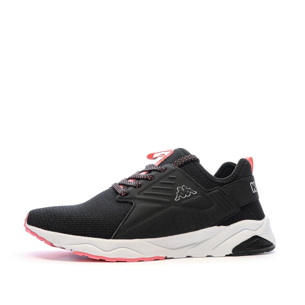 Kappa Baskets Noires/Roses Fille Kappa San Puerto Lace
