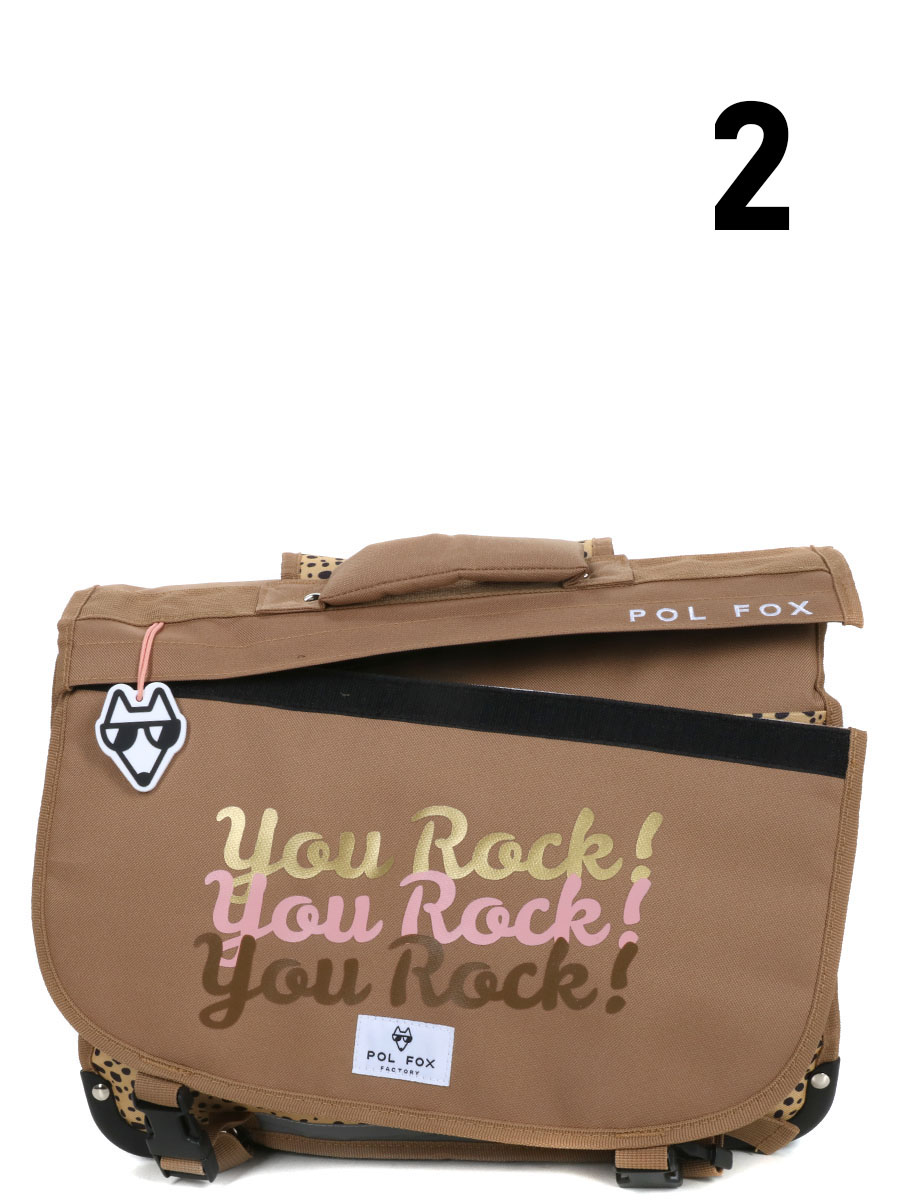 Cartable RÀversible Pol Fox You Rock 41 cm