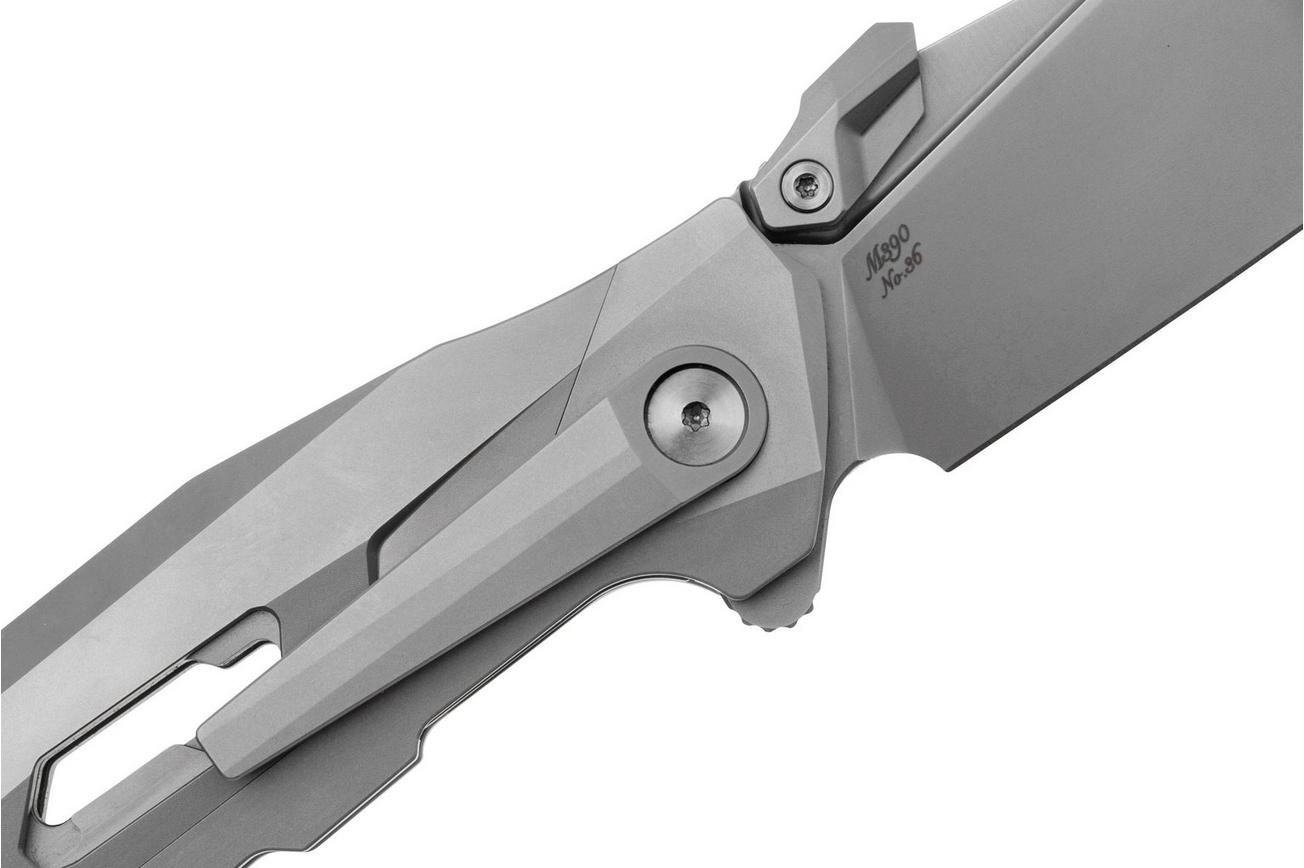 Rike Knife Shadow-T, M390, Titanium, zakmes