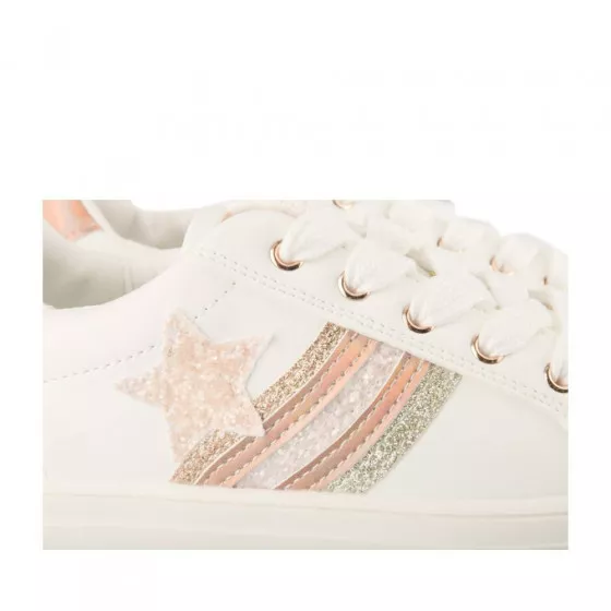 Baskets BLANC LOVELY SKULL