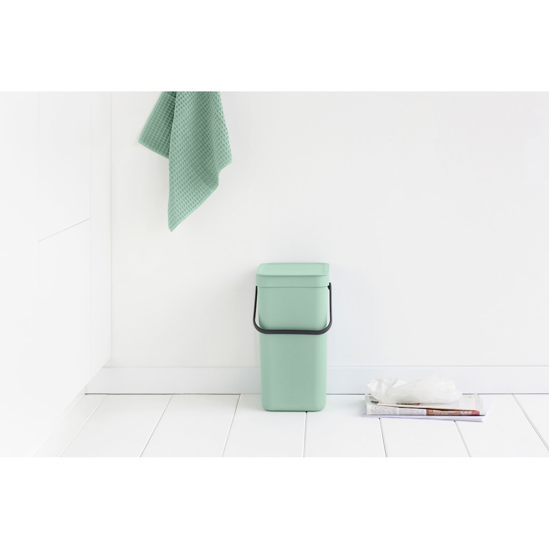 brabantia Abfalleimer SORT & GO 12 Liter Jade Green