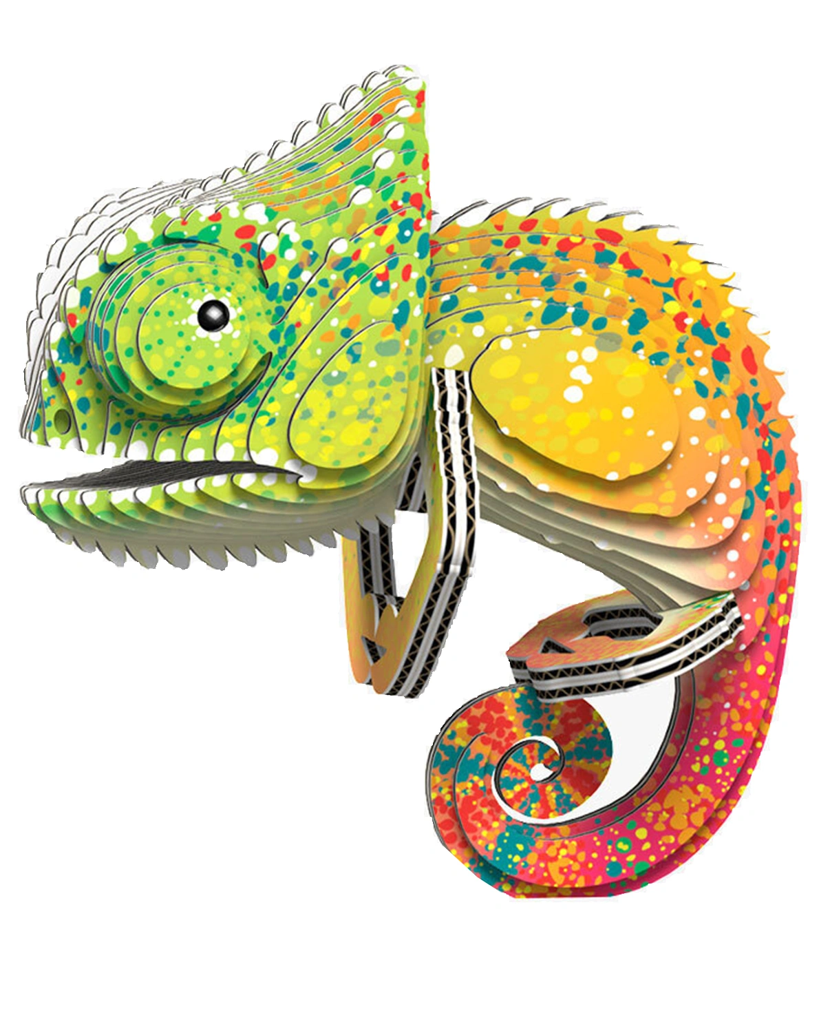3D-Bastelset CHAMÄLEON