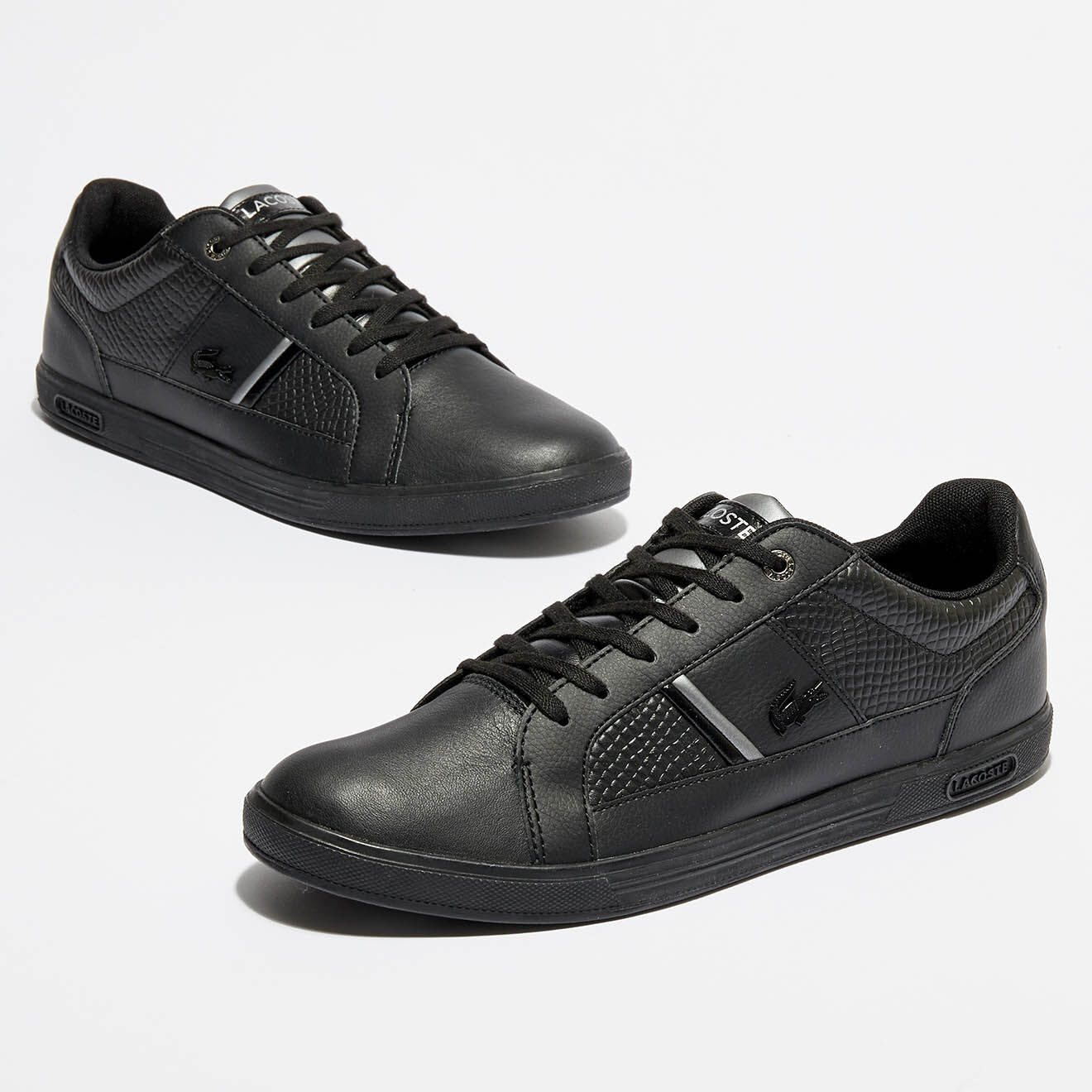 Lacoste Baskets en Cuir EUROPA 417 1 Q4 noires
