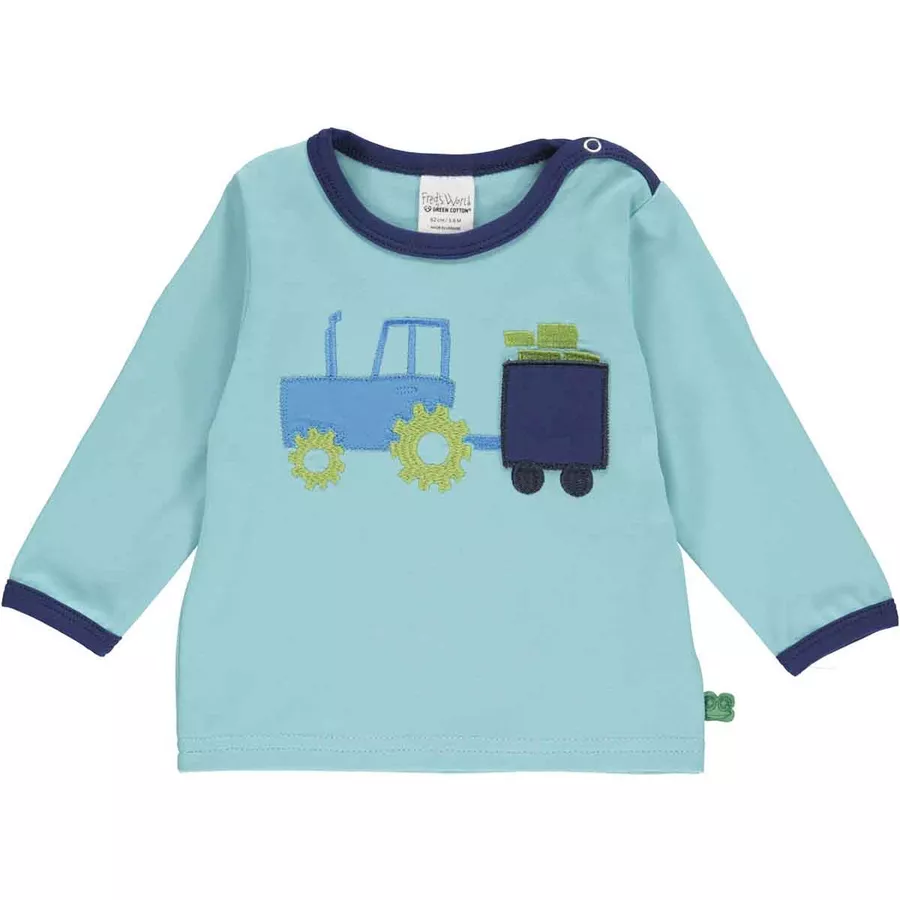 Fred's World Babylangarmshirt Pointblue