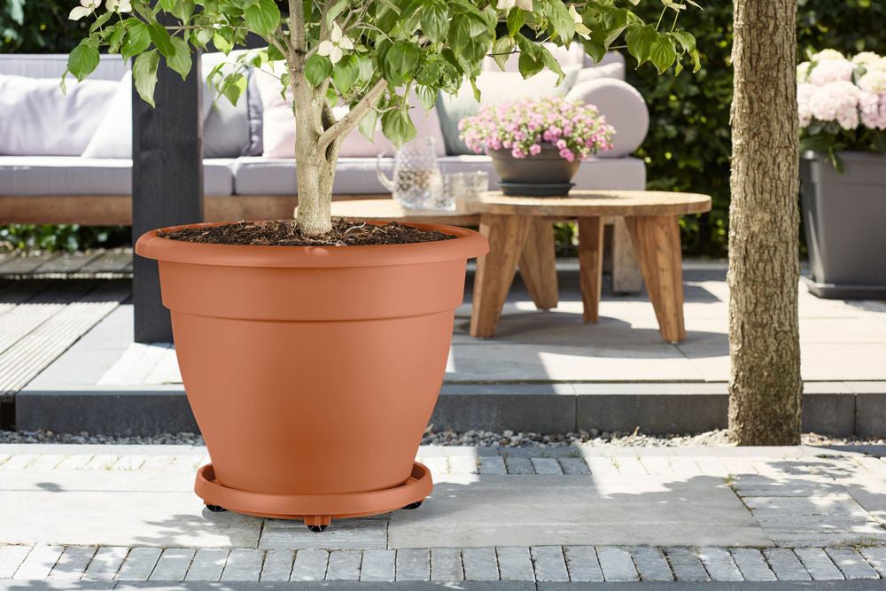 Elho plantentrolley Universeel terracotta D 33,7 H 6,5 cm