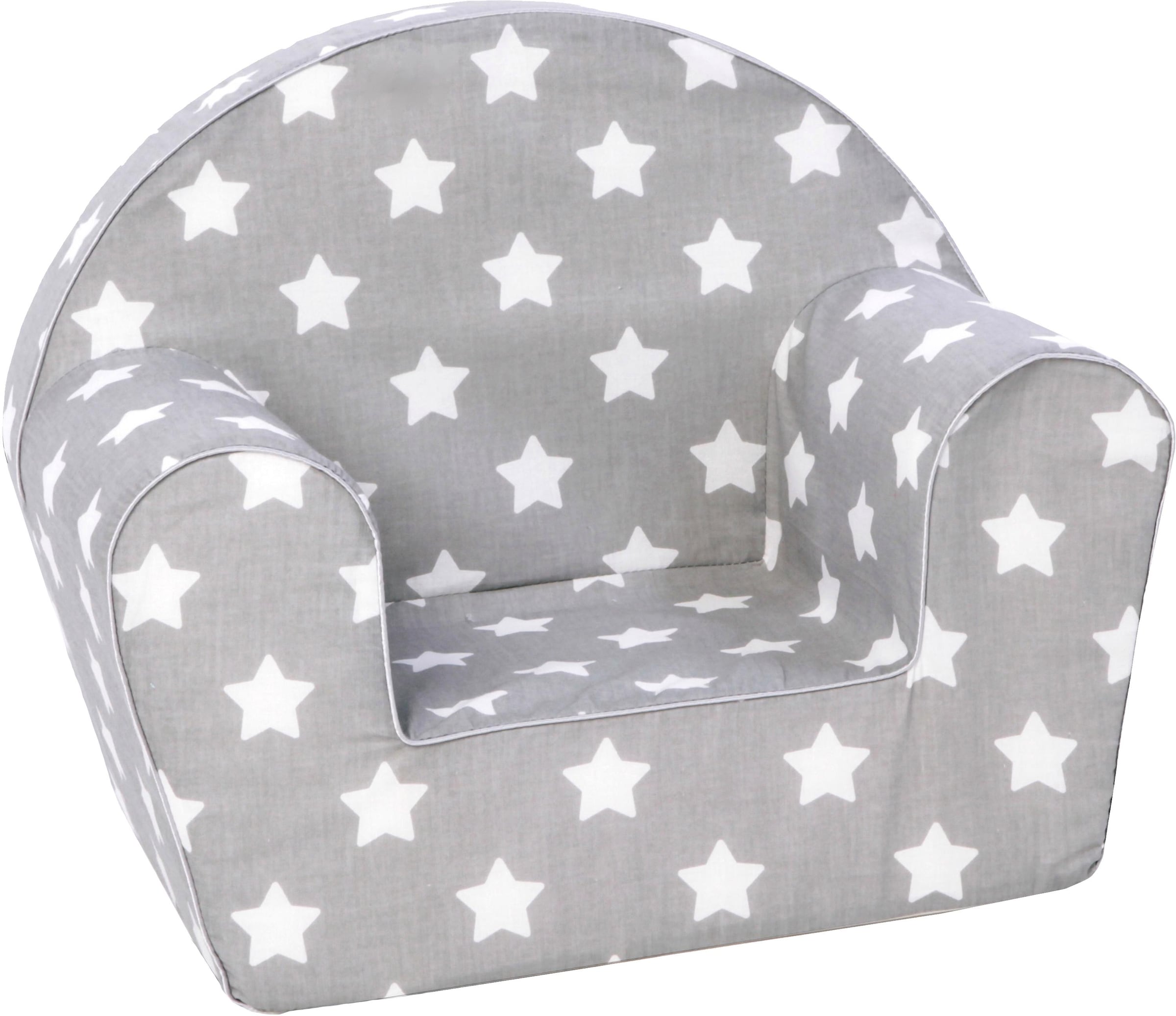 Knorrtoys® Sessel »Grey White Stars« für Kinder; Made in Europe