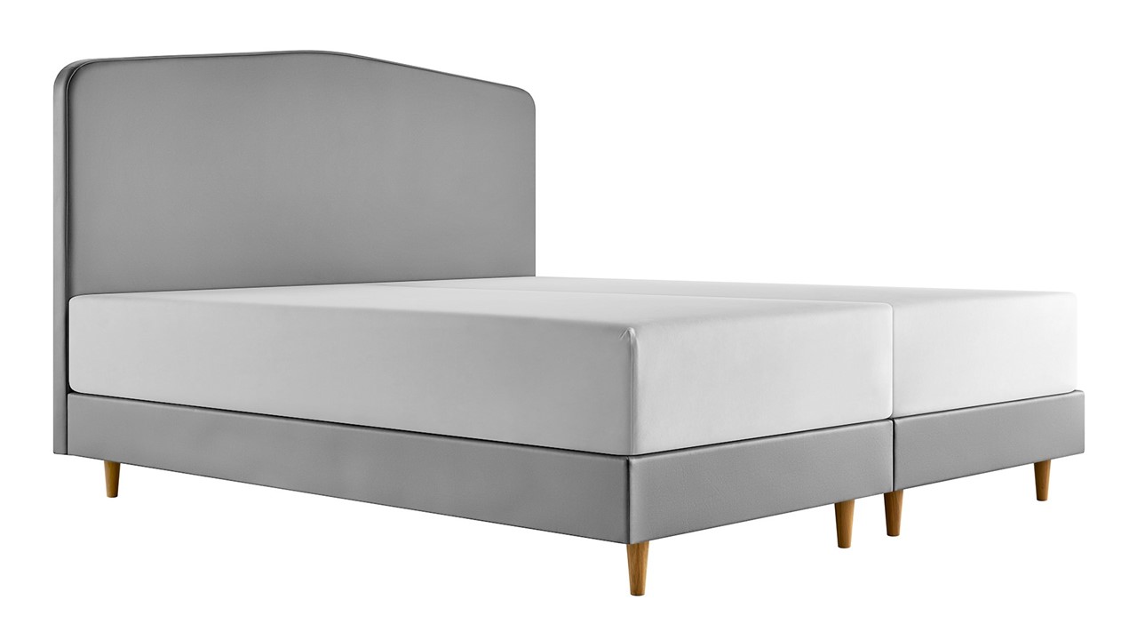 TEMPUR® boxspring FORM™ Geometric met matras Form plus light grey