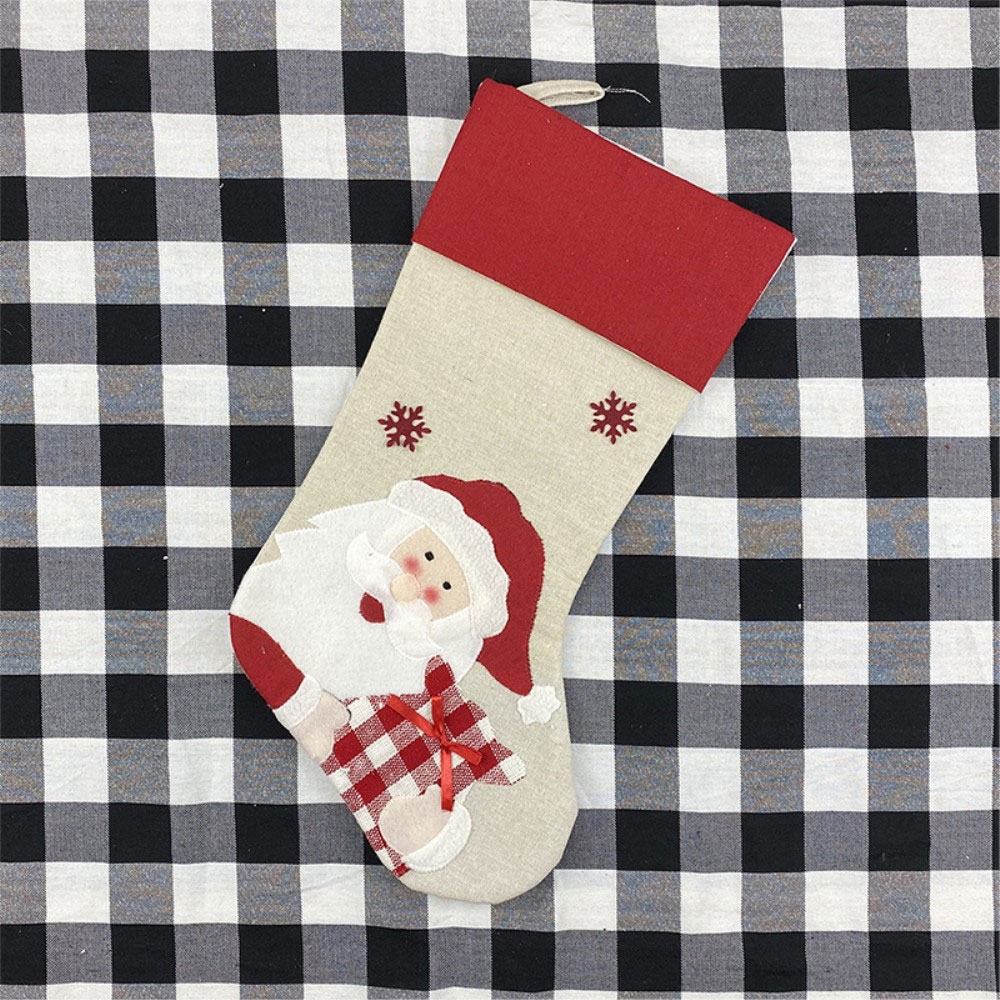 Christmas Weihnachtssocke für Kinder - Weihnachtsmann