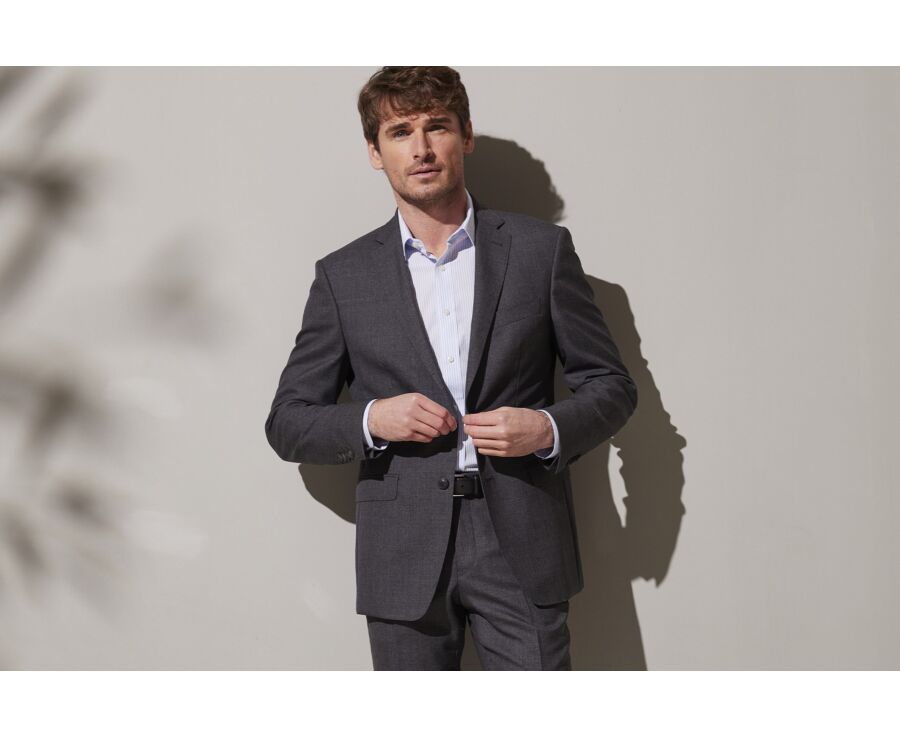 Veste de costume homme Gris Moyen - LAZARE