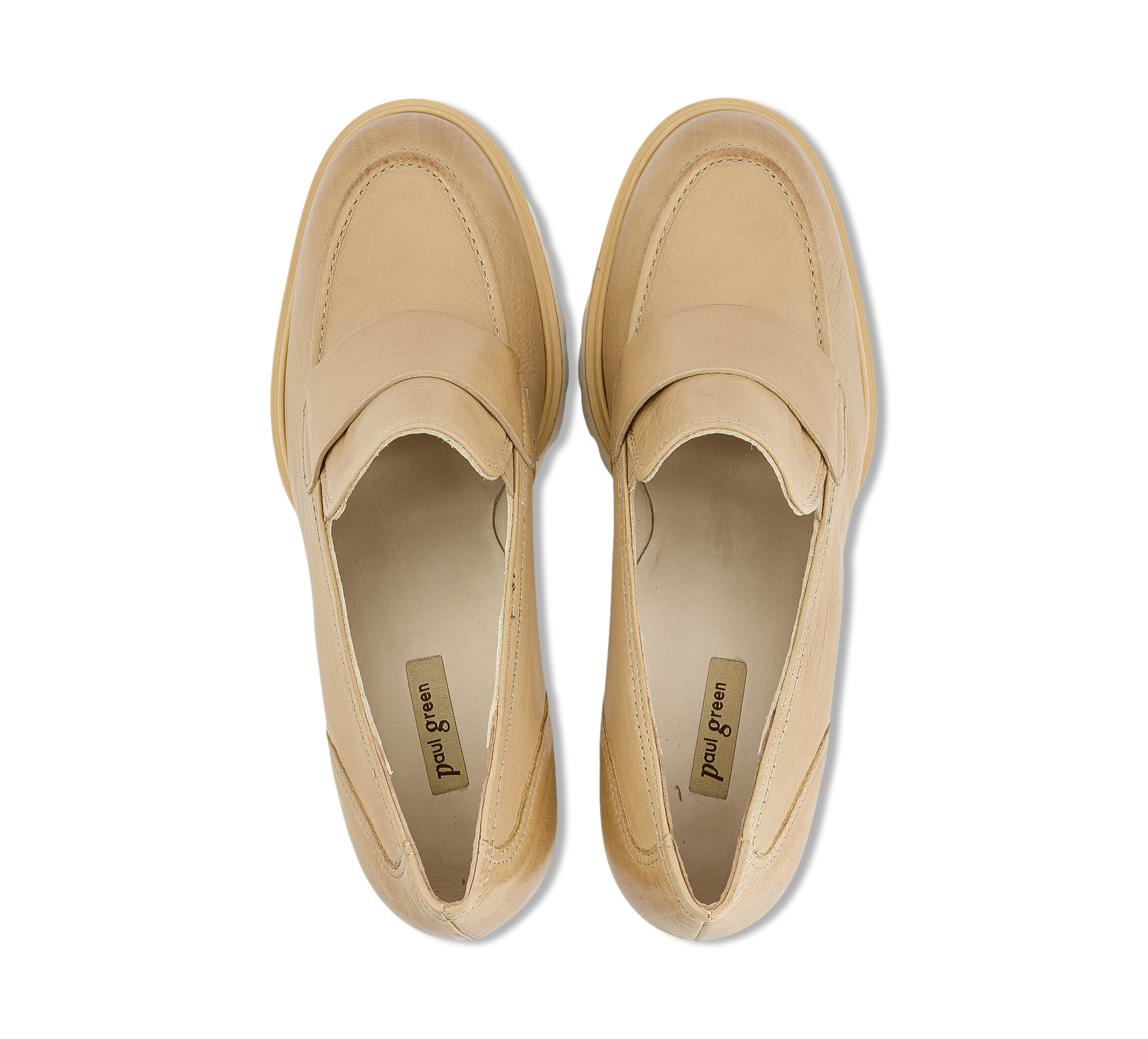Paul Green Plateaupumps beige/taupe
