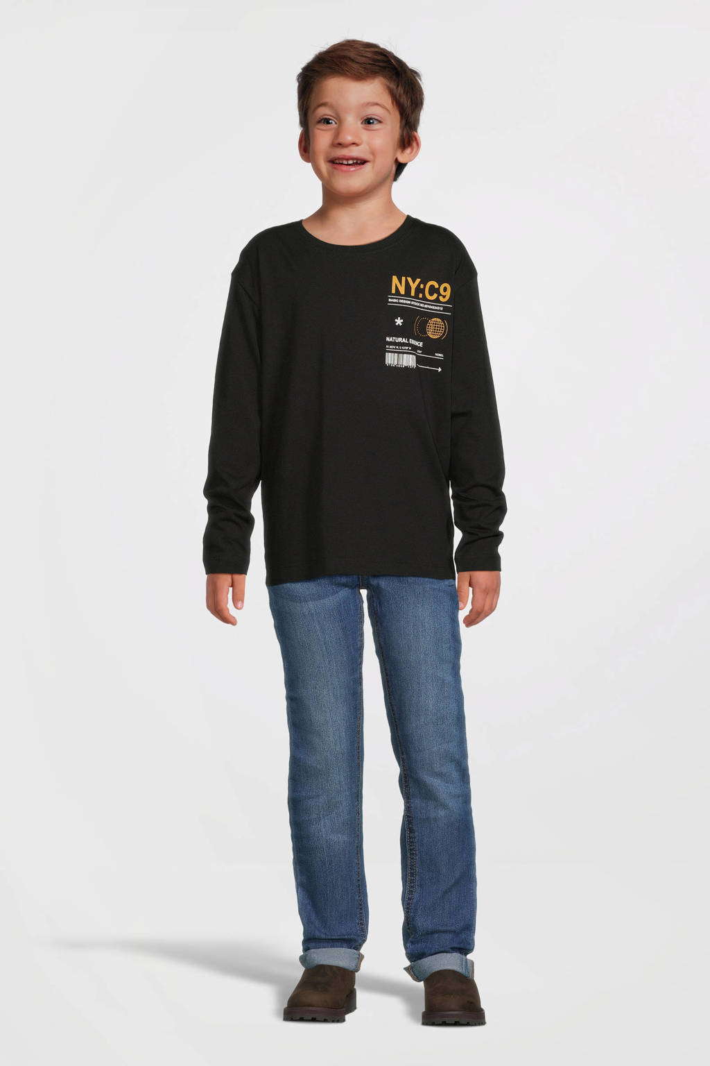 NAME IT longsleeve NKMVAGNO met printopdruk